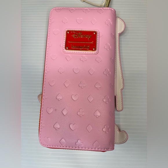 Loungefly Disney Alice in Wonderland Red Roses Backpack and Wristlet Bundle - Picture 11 of 12